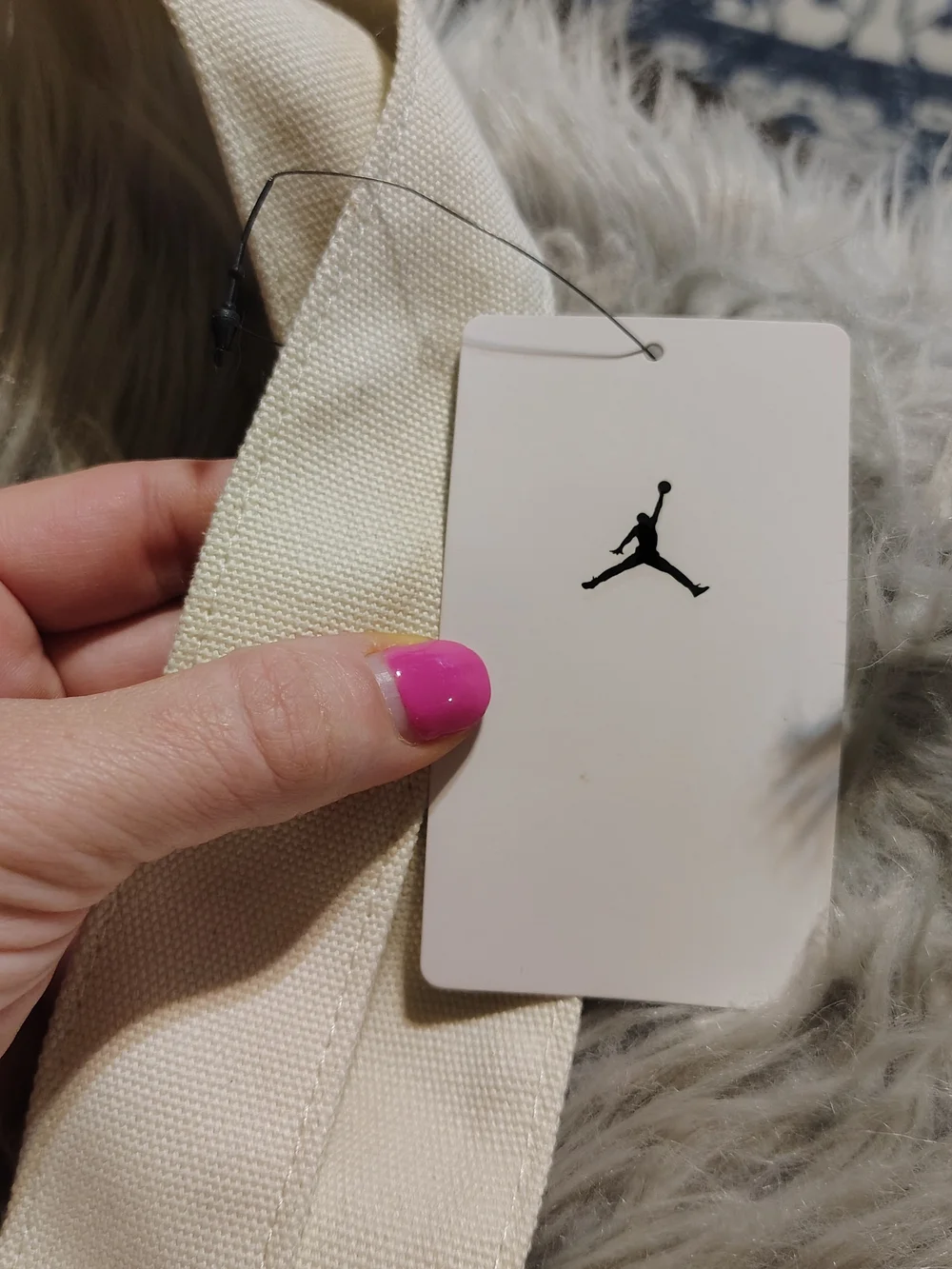 NWT Michael Jordan It Had To Be The Shoes Zippered Tote Bag 9A0755 ZZ Streetwear